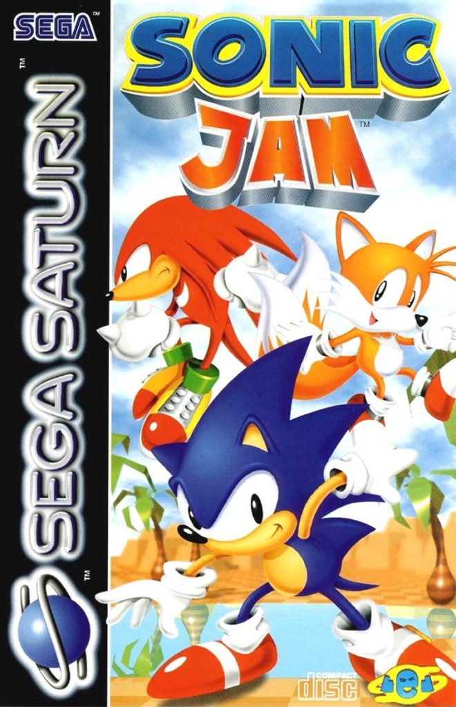 Sonic Jam - Saturn PAL Box Art