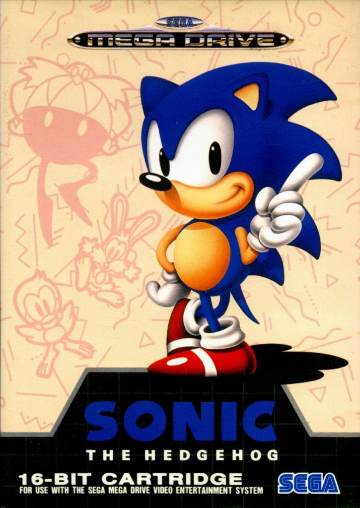 Sonic the Hedgehog - PAL Box Art