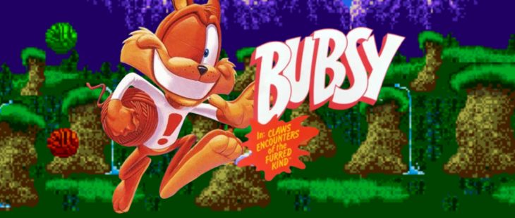 Bubsy in Claws Encounters of the Furred Kind Banner