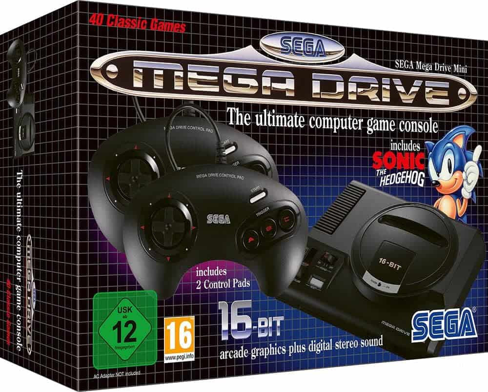 Mega Drive Mini console.