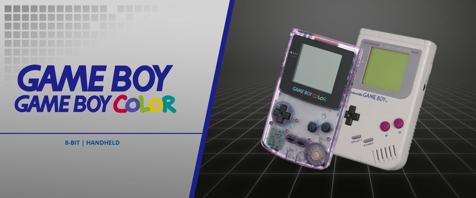 Game Boy console banner 