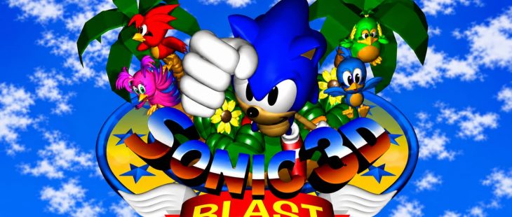 Sonic 3D Blast banner
