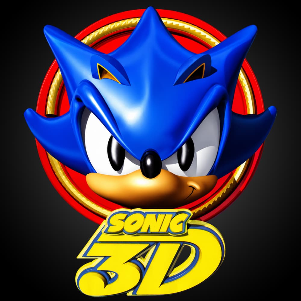 Sonic 3D Hub Button
